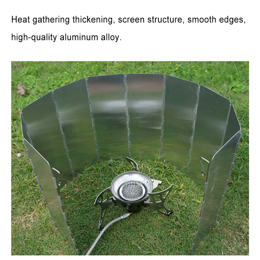 

Ветрозащитный экран из алюминиевого сплава для газовой плиты