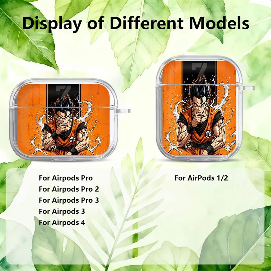 Фото Чехол для наушников D-ragonS B-allS Anime Clear для Airpods Pro3, Pro2, 3, Pro 2, 4, 1 №3
