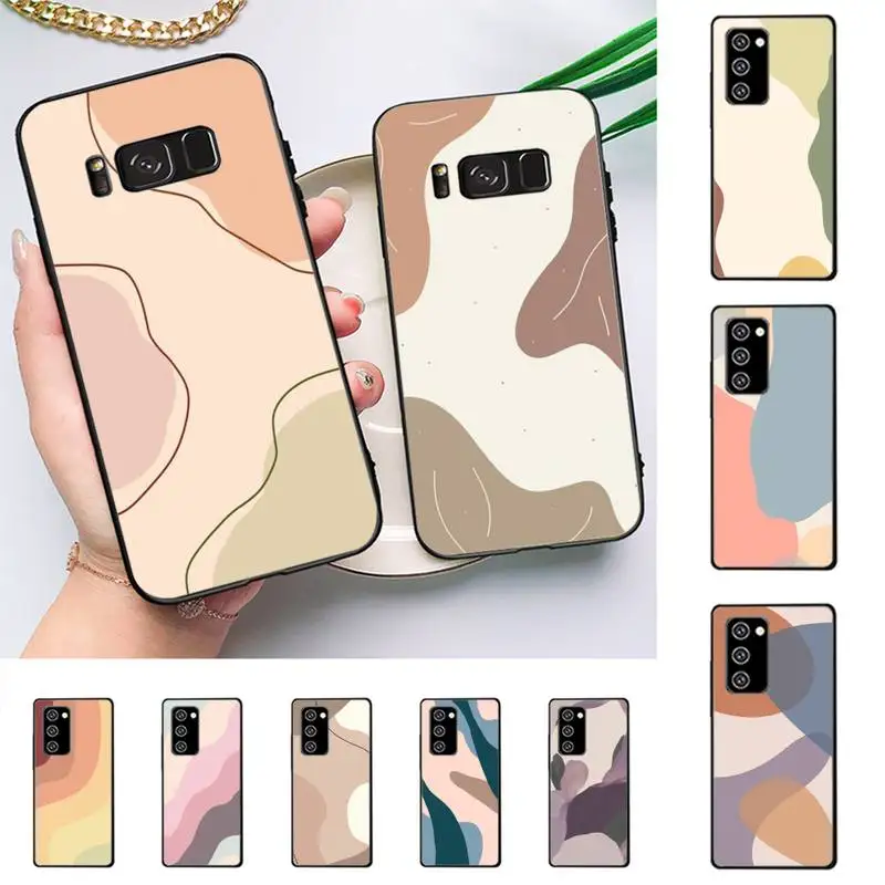 

Morandi Phone Case For Samsung Galaxy Note 10Pro Note 20ultra cover for note20 note10lite M30S Back Coque