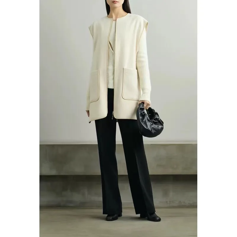 Женская простая куртка TT модная верхняя одежда из смеси овечьей шерсти фетровая