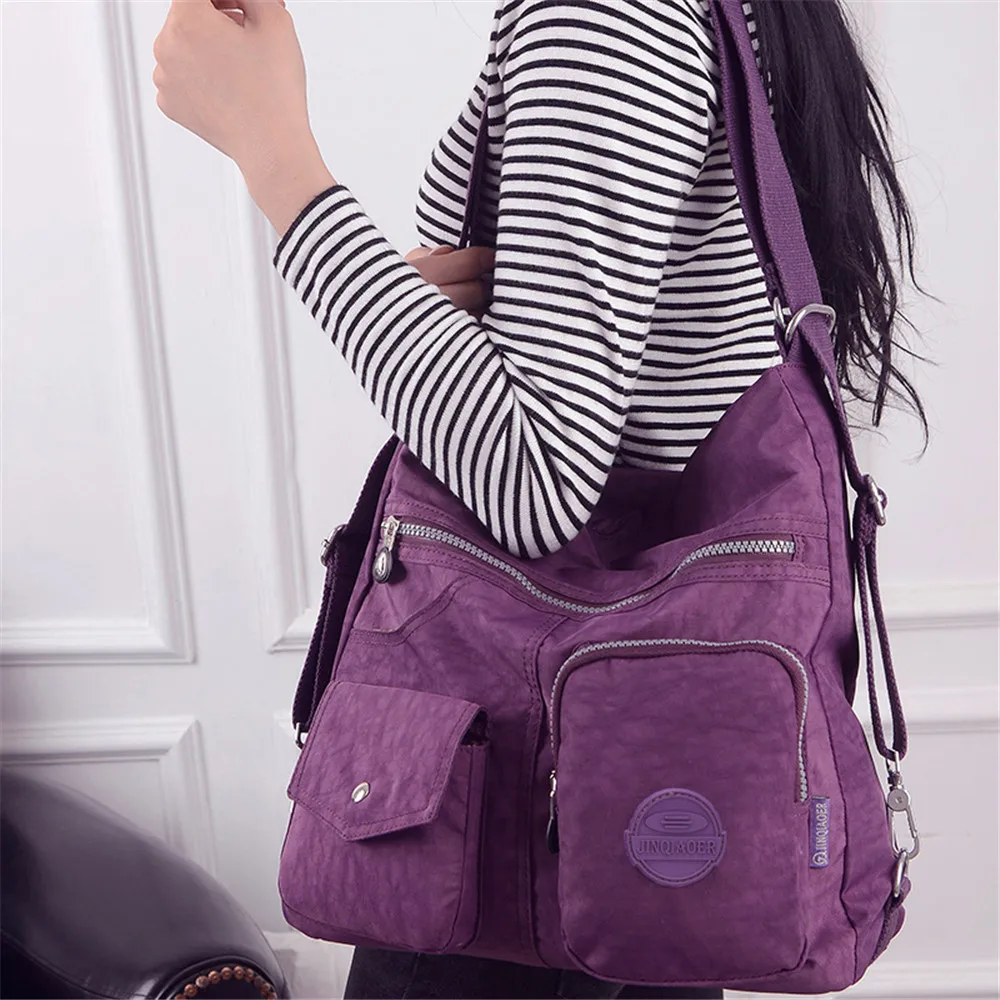 

Multifunctional Shoulder Bags For Women Quality Nylon Ladies Crossbody Bag Luxury Designer Women Travel Bag Bolso Сумка Женская