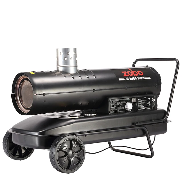 

High Temperature Resistance Indirect Forced Air Outdoor Diesel Kerosene Indoor Fan Heater With Thermostat