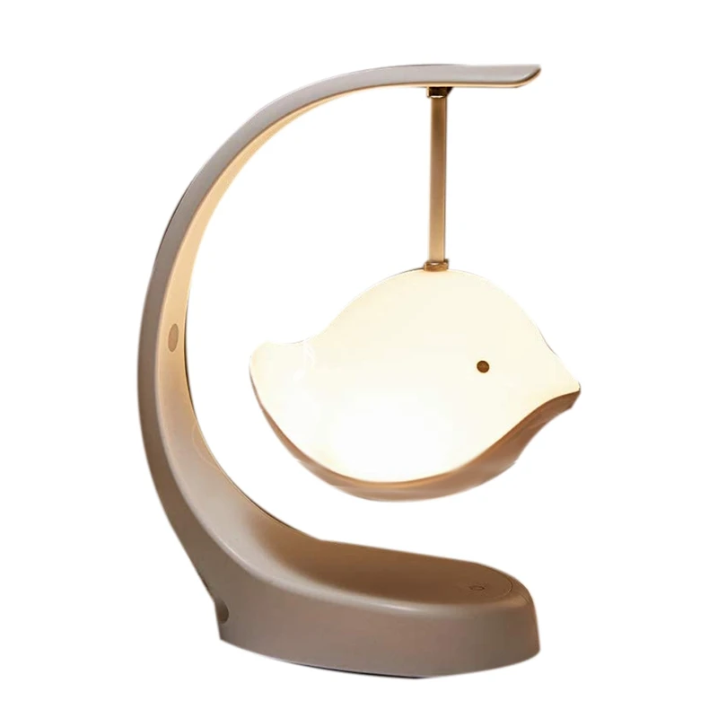 

HOT SALE Night Light For Kids Baby Or Girls, Bluetooth Speaker With Music, 7 Color Changing For Room Decor, Cute Bird Lamp