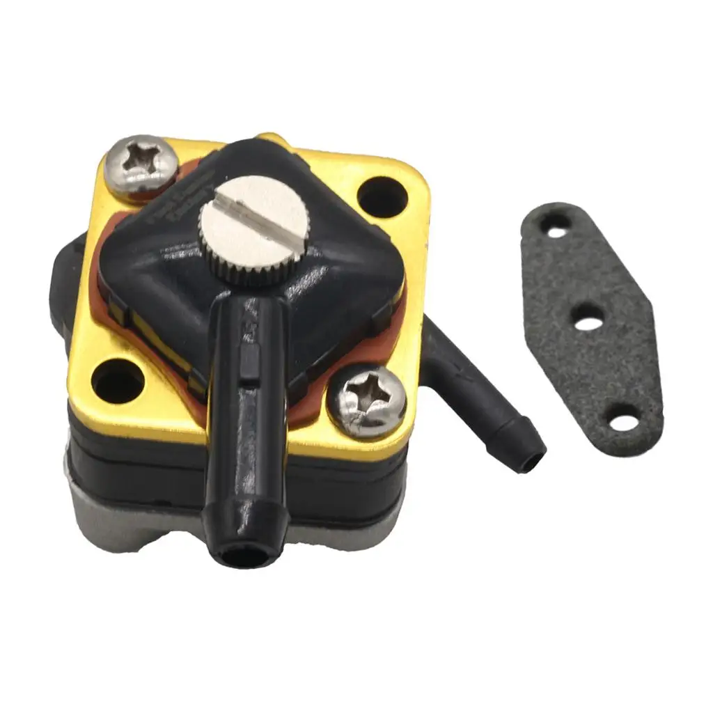 

Fuel Pump with Gasket for Outboard 6hp 8hp 9.15hp Engine Motor Models Replaces 397839, 391638, 395091, 397274