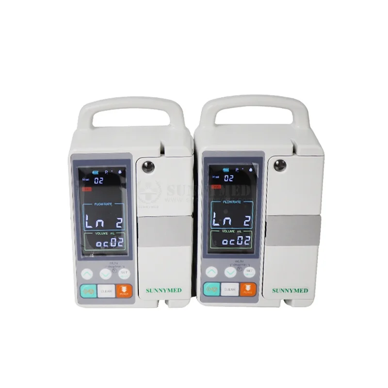 

SY-G076-2 Efficient Widely Used Volumetric IV Pump Potable Infusion Pump for Patient Medical Infusion Used