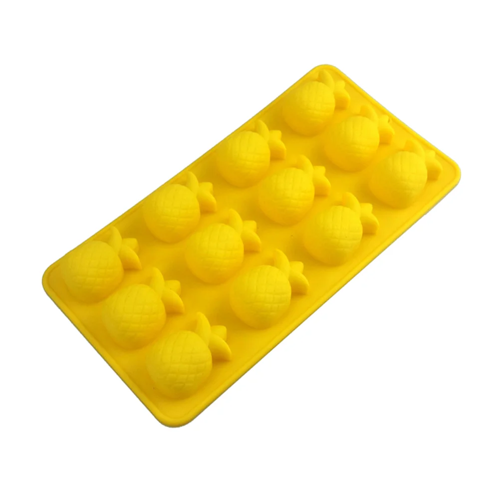 

Silicone Mold Fruit Pineapple Molds Candy Baking Fondant Cupcake Ice Gummy Diy Mould Tray Cake Shaped Stick Non Fudge 3D Pudding