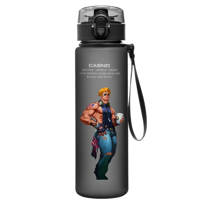 Уличный истребитель синий черный пластиковый герметичный для улицы 560 мл большой