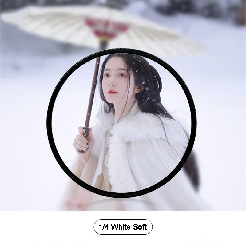 Световой фильтр для объектива 7 в 1 Комплекты УФ + CPL Закрытие 10 Белый Мягкий