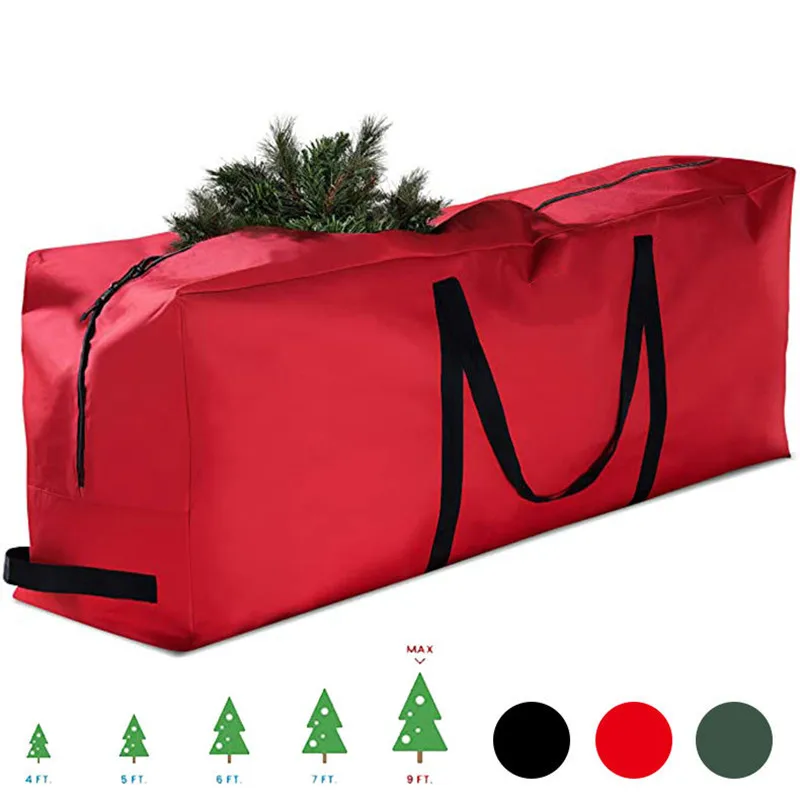 

Xmas Cloth Bag Oxford Wreath Home Storage Decoration Christmas Storing Storage Storage Christmas Tree For Foldable Utenciles Bag