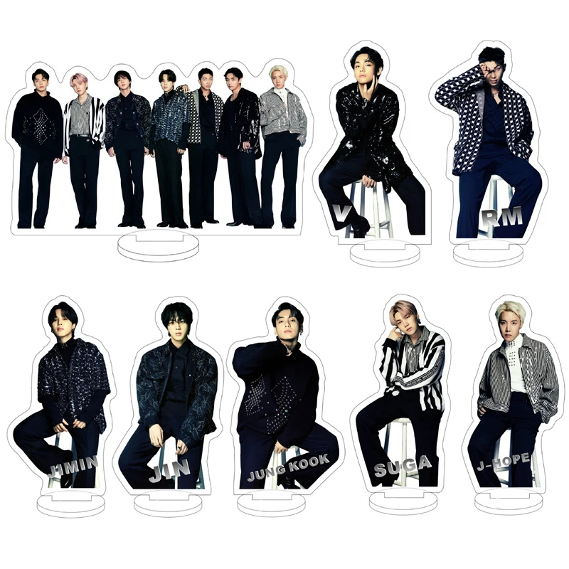 

Kpop Bangtan Boys акриловая стойка, новый альбом, вечеринка, акриловые прозрачные фигурки, Настольная станция, оптовая продажа, коллекция поклонник...