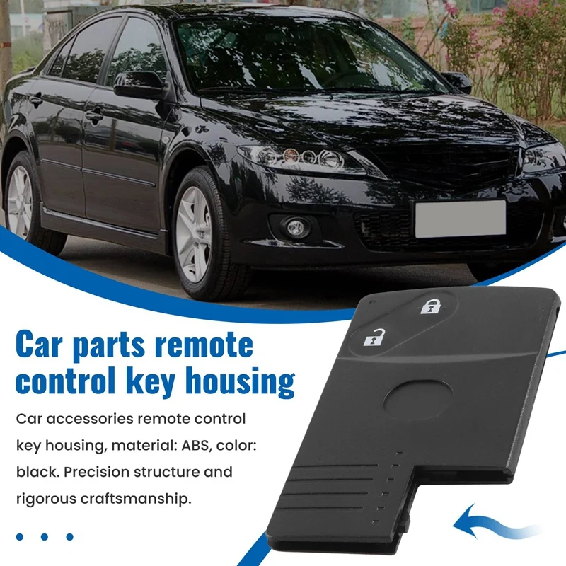 2-кнопочный чехол для смарт-карт с дистанционным управлением Mazda 5 6 CX-7 CX-9 RX8 Miata