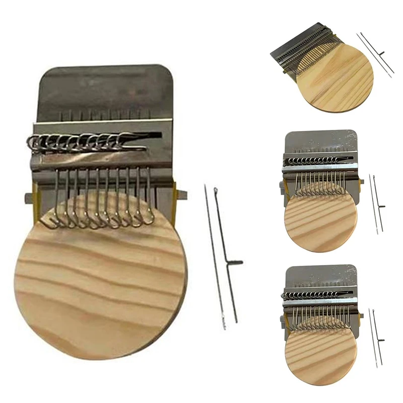 

Creative Braiding Patching Machine Hand Knitting Wooden Speed Weve Type Small Loom Tool Stitching and Knitting Loom