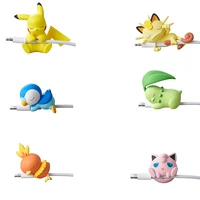 pokemon go 1pcs pikachu eevee accessories usb protective case cable bite baby shower birthday christmas decoration kids gifts