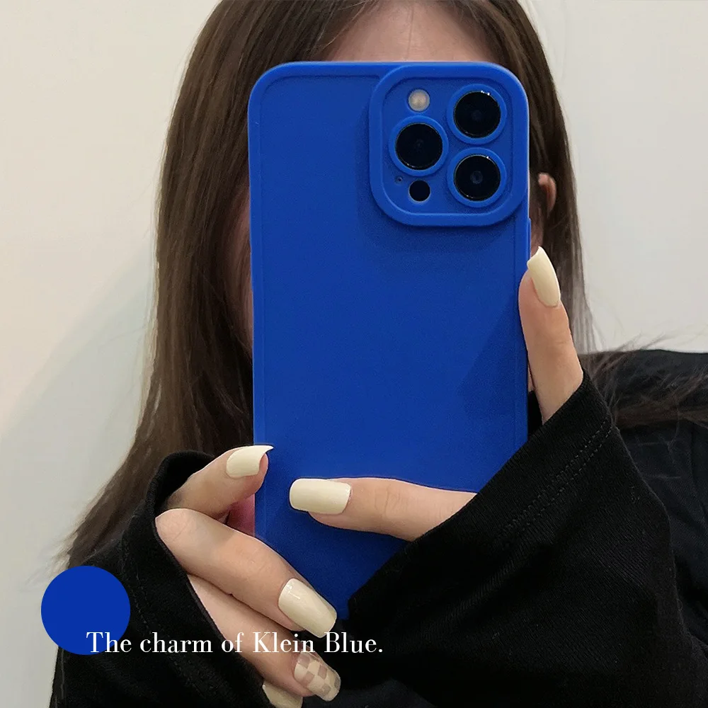 Romantic Sunset Blue Phone Case for Iphone XR X XSMAX 11 12 13 14 Pro Max 7 8 Plus Mini Cover Soft Silicone Fundas Coque