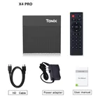 ТВ-приставка Tanix X4, Android 11,0, Amlogic S905X4, 4 + 3264 ГБ