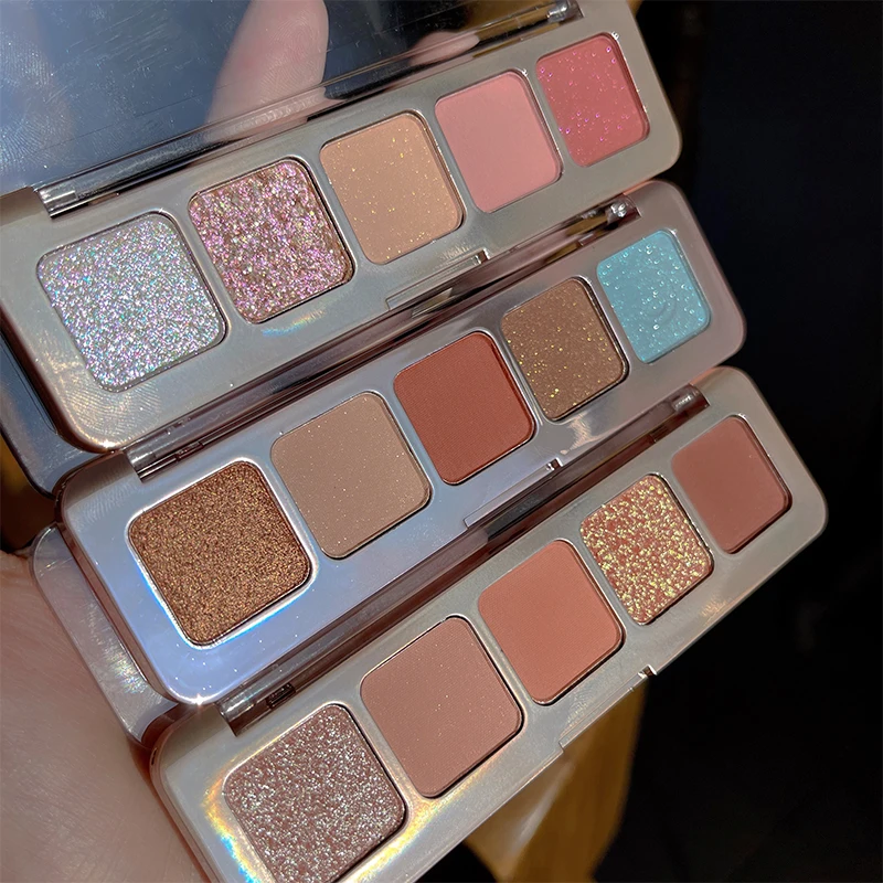 

Diamond Glitter Eyeshadow Palette Shimmer Matte Shiny Highlighter Eyeshadow Powder Metallic Pigment Makeup Palette Cosmetic