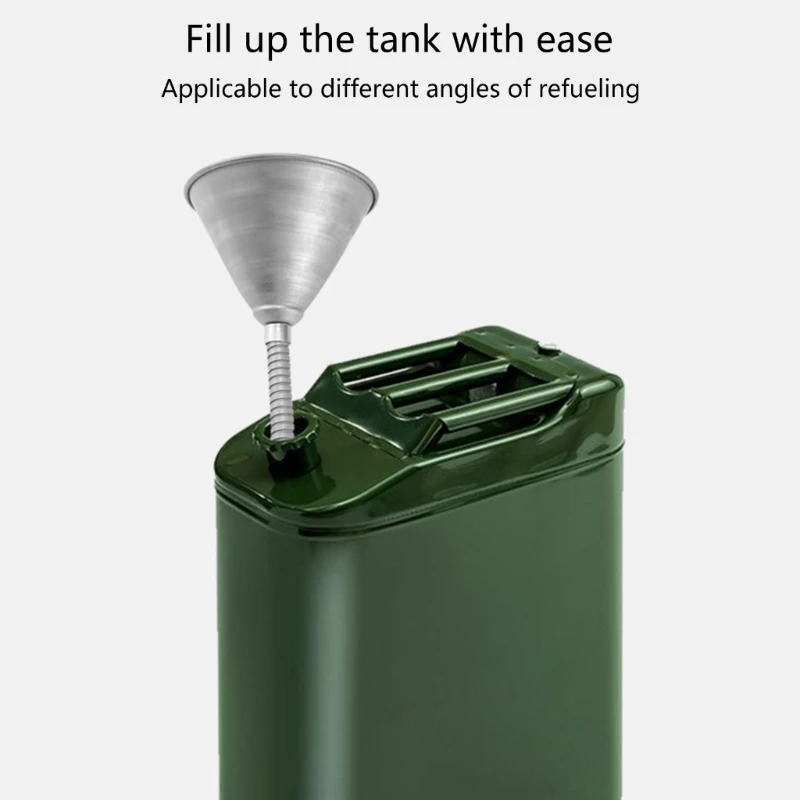 Удобный вращающийся гибкий носик масляная воронка с фильтром облегчающим