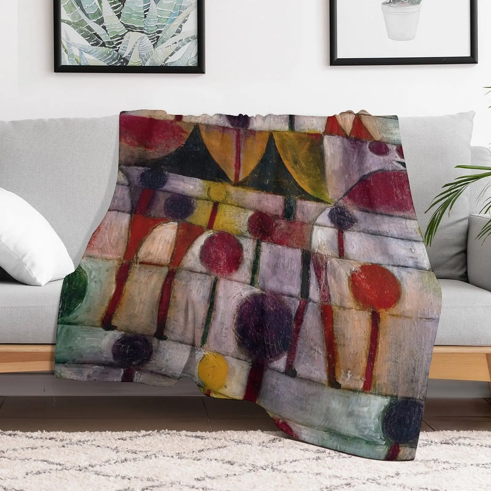 Камел (в ритме. Baumlandschaft) одеяло Paul Klee идеи подарков на день Святого Валентина