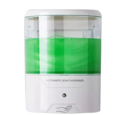 

Wall Mounted Fully Automatic 600ml Refillable Liquid Soap Dispenser
