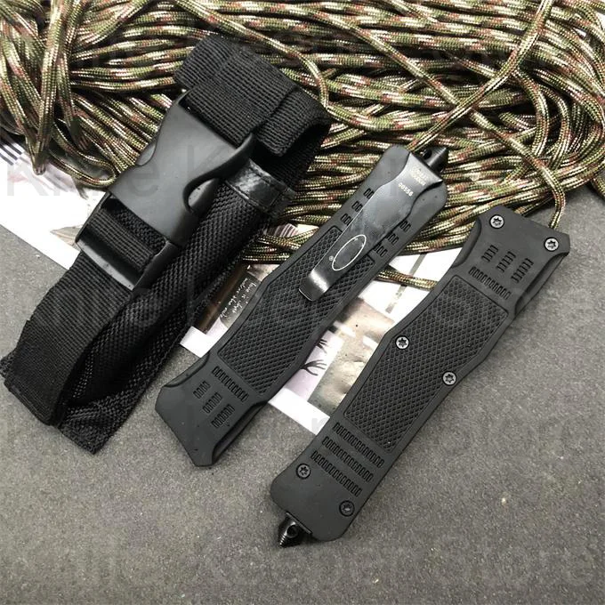 

Micro OTF Tech Knife UT Series 440 Steel Blade 58HRC Hardness Zinc Aluminum Alloy Handle Outdoor Self Defense Pocket Knife