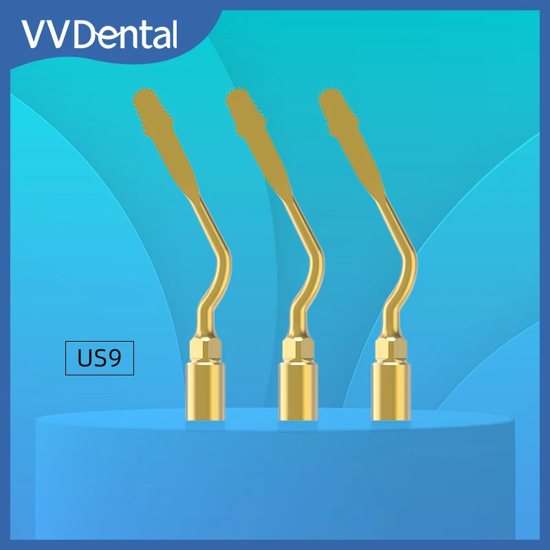 VV Dental 1/3 pcs US9 Piezo Surgery Tip for MECTRON PIEZOSURGERY Cutter Bone Tools