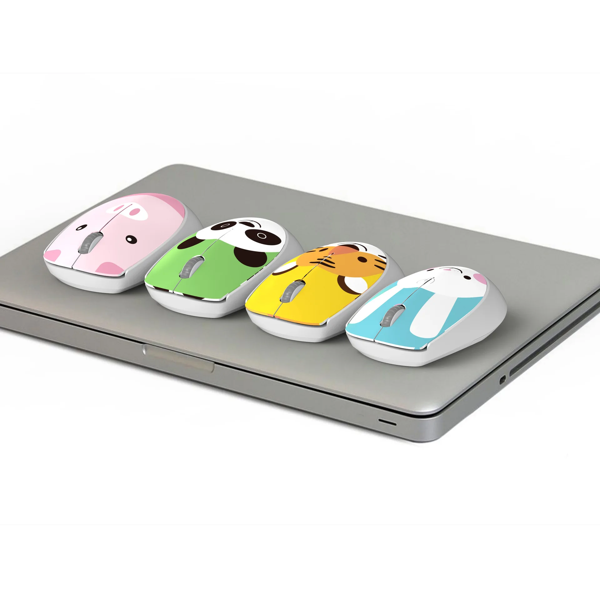 

2.4G Wireless Cartoon Animal Home Office Gaming Gaming Mouse, Adaptation: Laptop/Desktop/All-in-One Model： FVT100