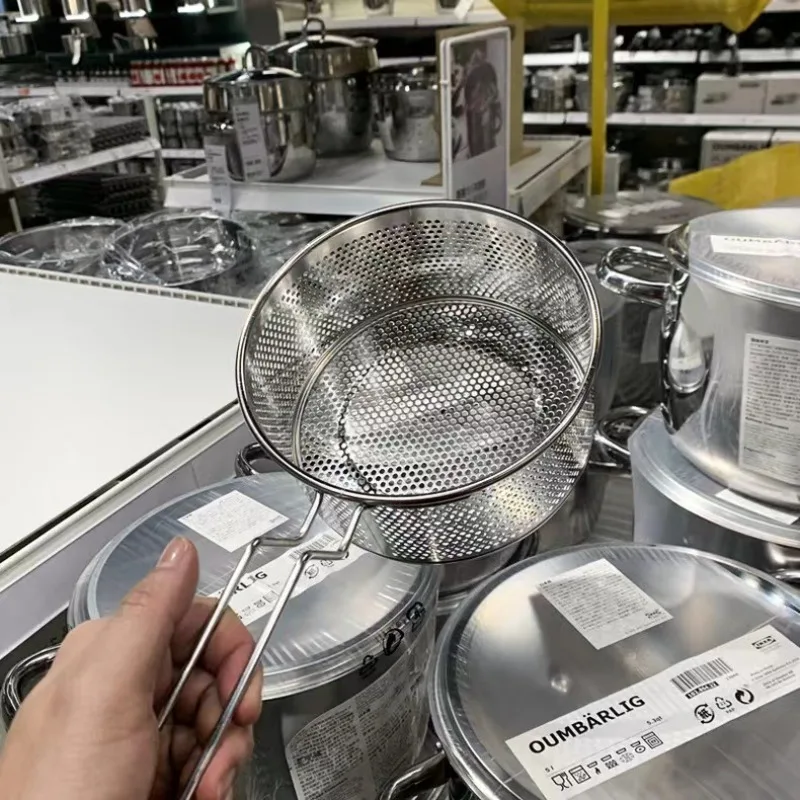 Металлическая корзина с ручкой 12/14/16/18/20 см