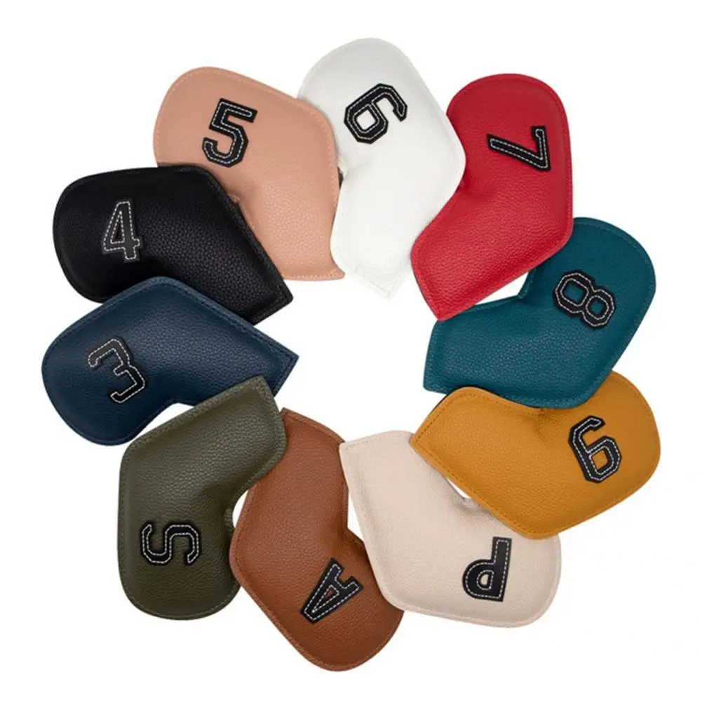 

Novel Appearance Lightweight Deluxe Golf Iron Headcover for Outdoor