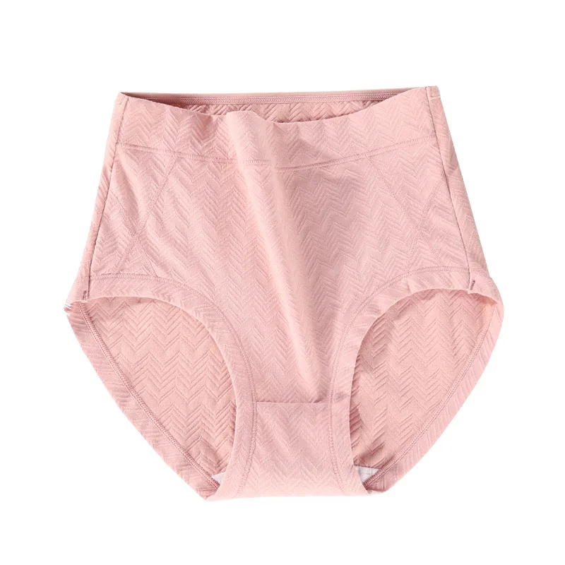 

95% Cotton Large Plus Size Underwear Women's High Waist Briefs Fat Pure Antibacterial All Trouser Head Lingerie Femme