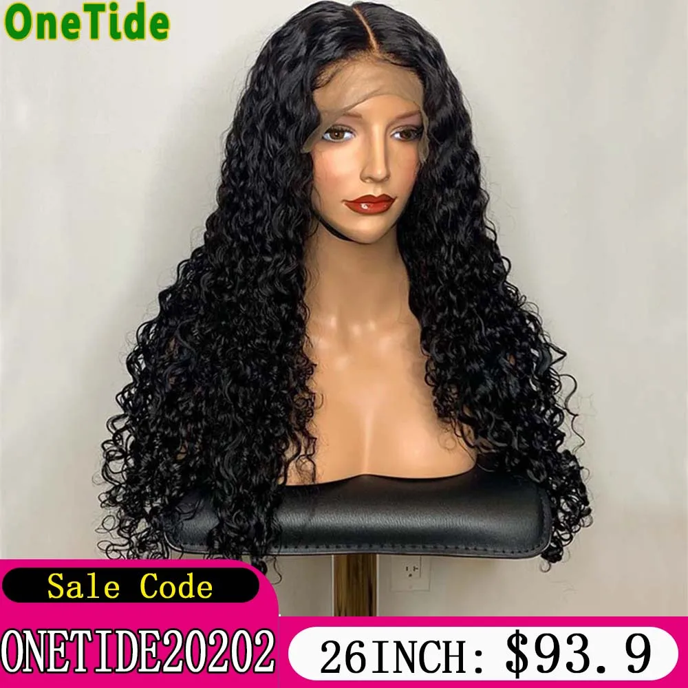 Парик фронтальный из вьющихся человеческих волос 13x 4, парики из человеческих волос на сетке спереди для женщин, парики из человеческих волос HD прозрачные парики на сетке 4x4