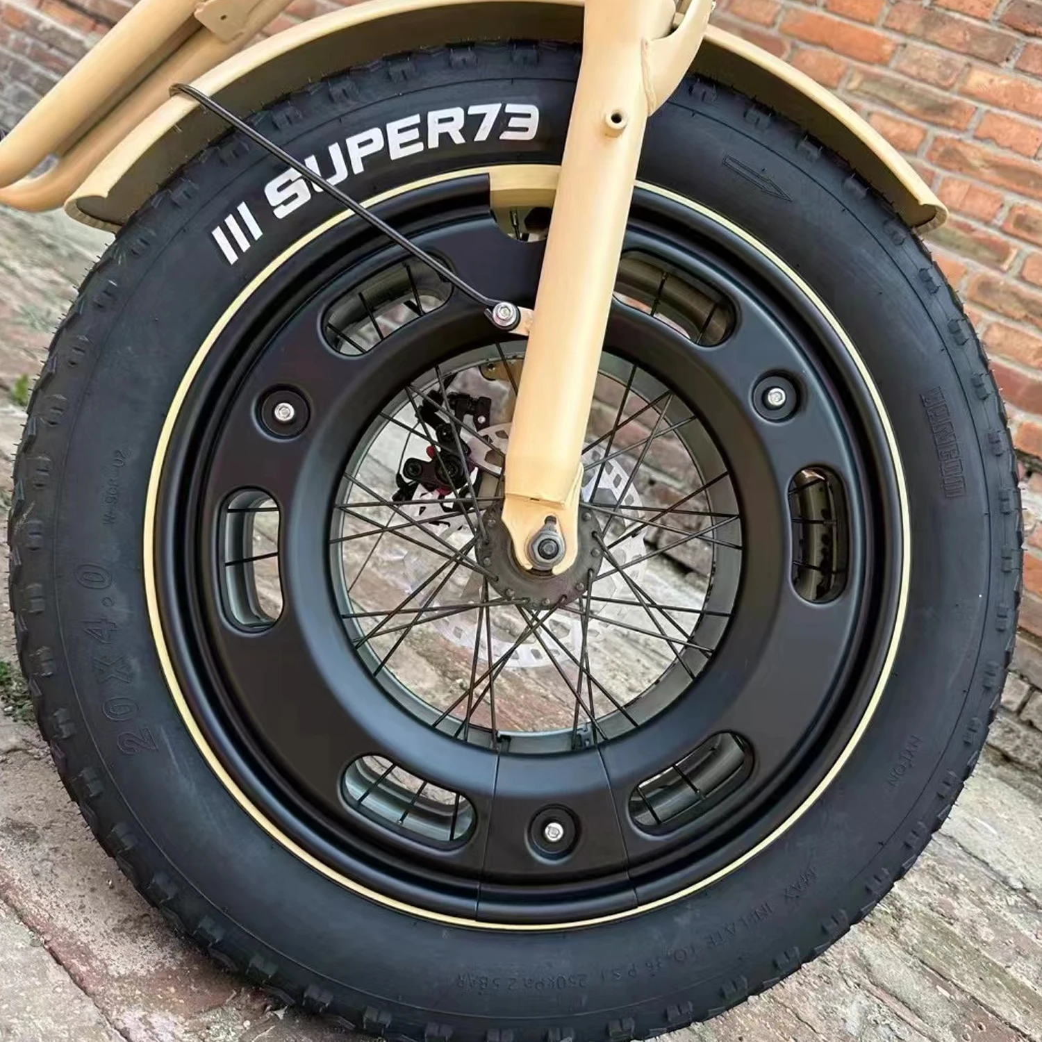 Фото Новые универсальные декоративные накладки на обода X-T 20 Super для электровелосипедов, колпаки на колеса Super73 RX S2 R №1
