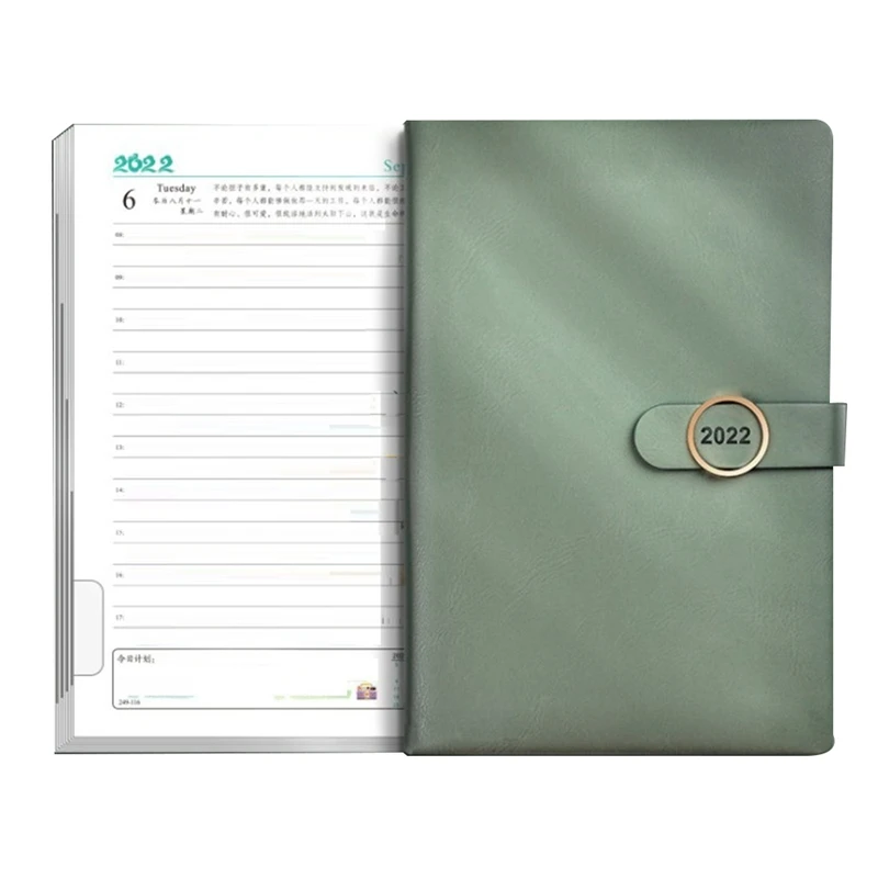 

2022 Planner Organizer A5 Notebook And Journal Buckle Notepad Office Sketchbook Stationery Notebook Student Diary