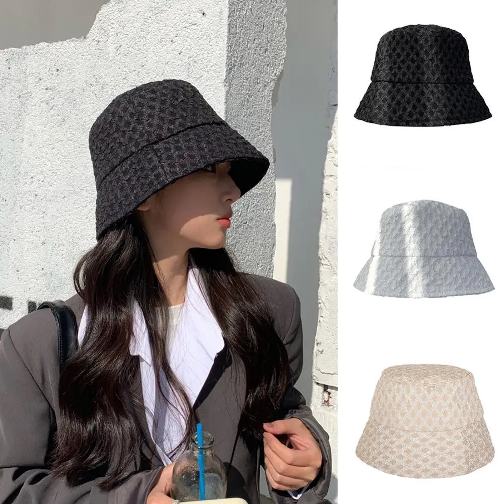 

Панама женская сетчатая в Корейском стиле, нейлоновая удобная складная Панама от солнца, с защитой от ультрафиолета, с отверстиями, летняя