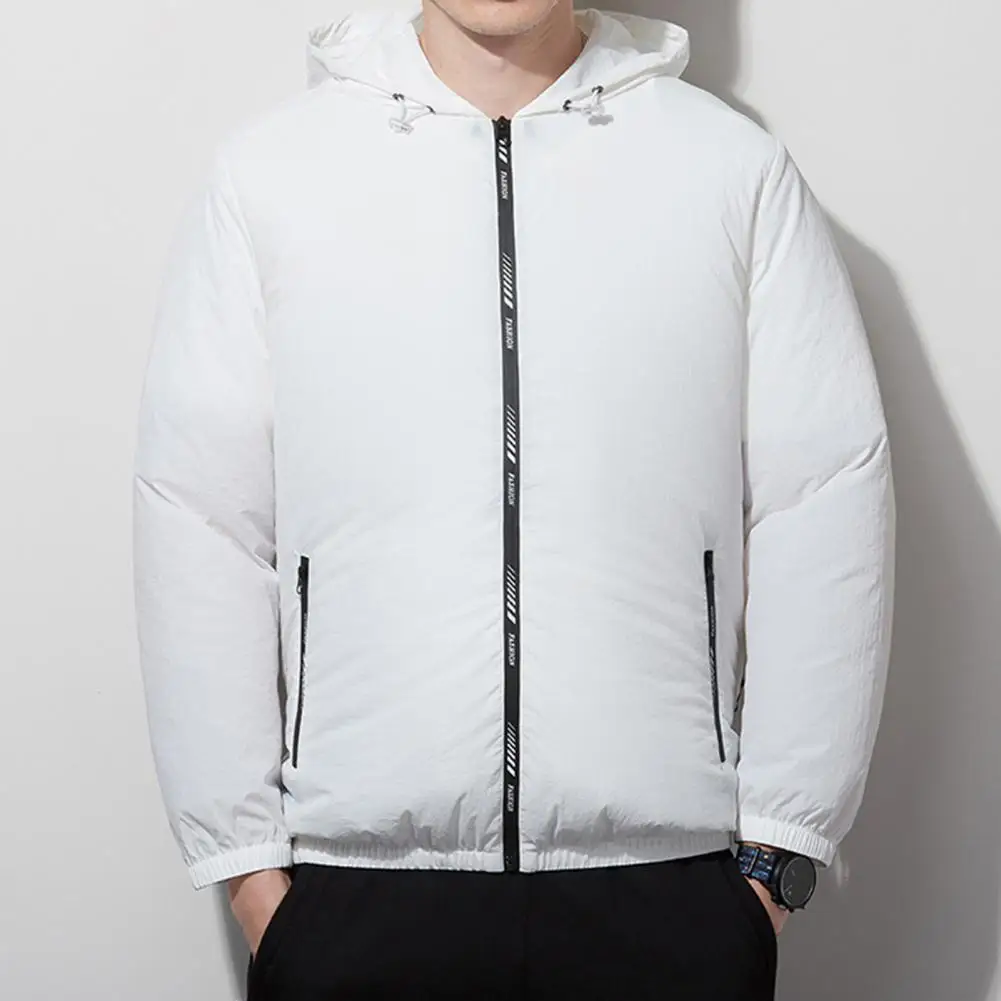 80%HOTCooling Jacket USB Fan 3 Speeds Men Long Sleeve Hooded Air Conditioning Jacket Clothes Streetwear