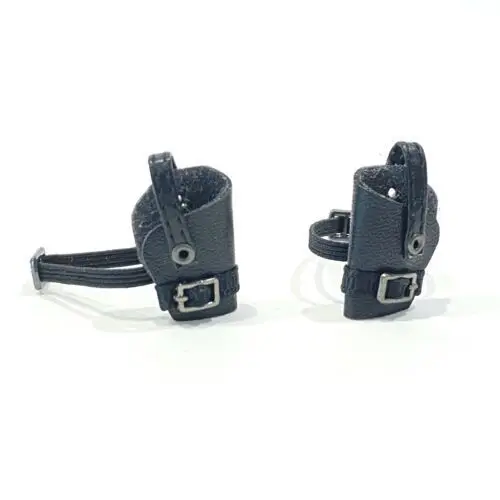 

Black 1/12 Leg Gun Holsters x 2 (Left & Right) for 6" GI Joe muscular body