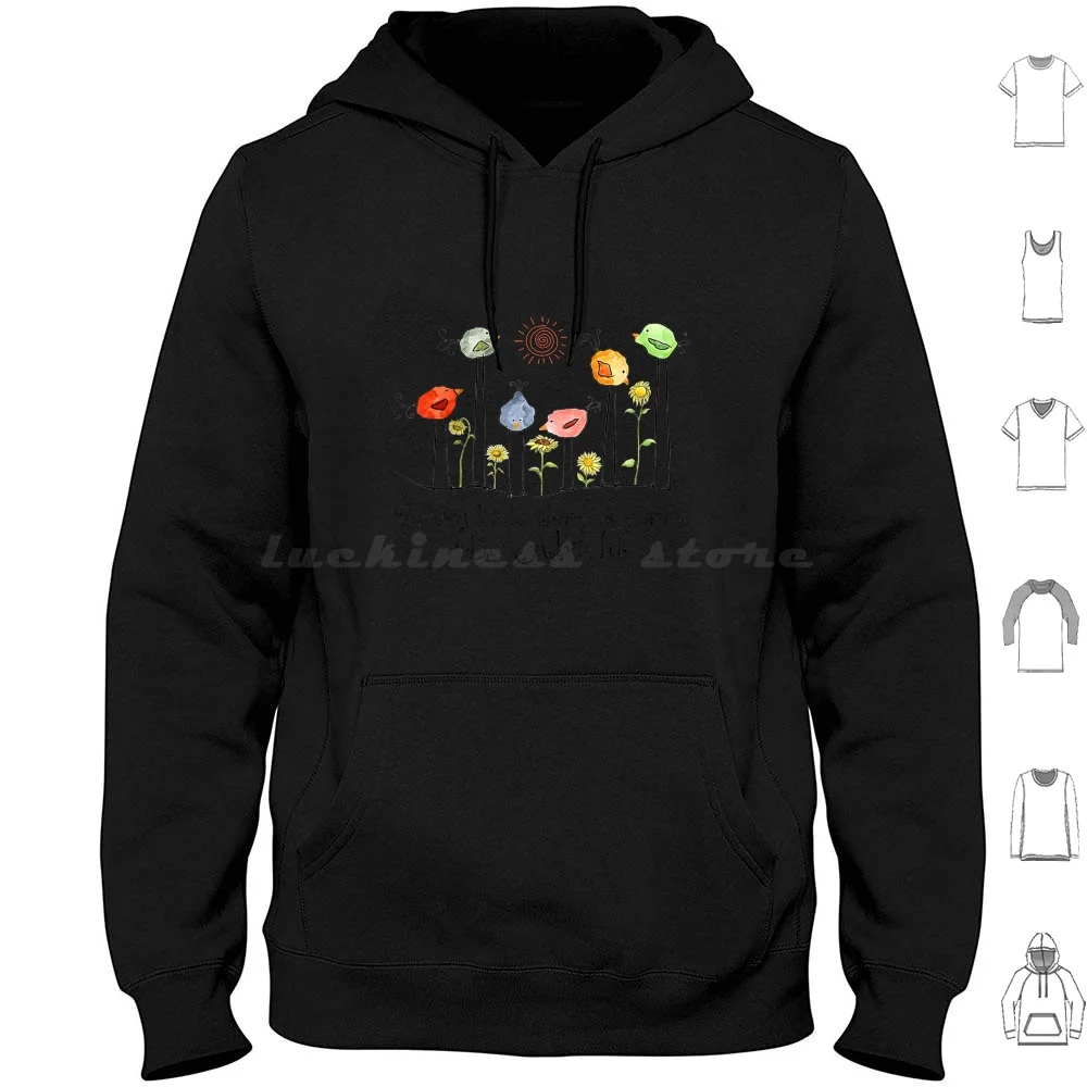 

Every Little Thing Is Gonna Be Alright Bird And Sunflower Hoodies Long Sleeve Every Little Thing Gonna Alright Bird
