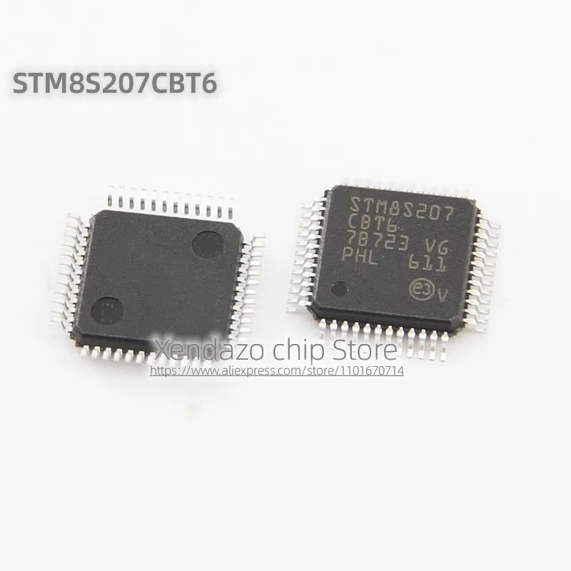 5 шт./партия, оригинальные микроконтроллеры STM8S207CBT6 STM8S207 CBT6, 24 МГц/128 Кб, 8 бит