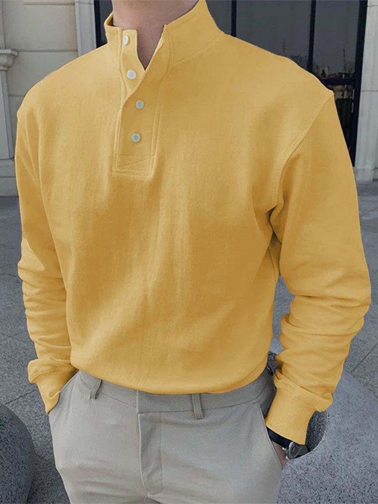 

Solid T-shirts Long Sleeve Slim Fit Male Shirt Tee Shirt Tee Summer New All Match Streetwear Tops Men Casual Solid Shirts 2022
