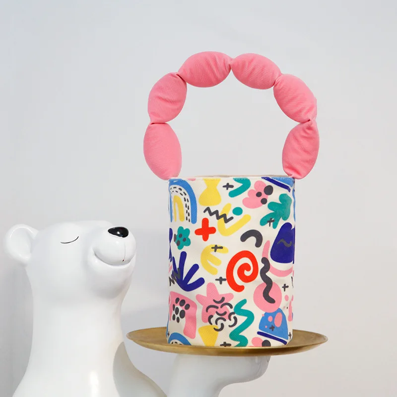 

Женская сумка-мешок, сумка с сумкой для хранения, милые женские сумки с мультяшным рисунком