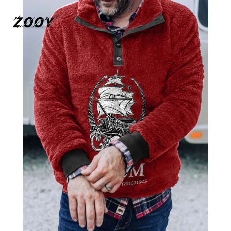 

ZOOY Letter Print Hoodie Men Fashion Pullover Long Sleeve Oversized Jacket Coat Harajuku Gothic Hooded Sweatshirt Y2K Clothes