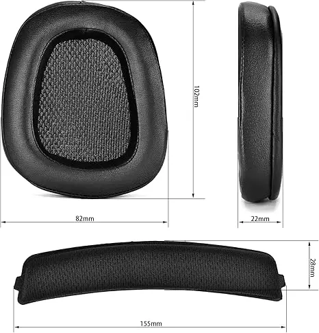 Фото Сменные амбушюры и оголовье для Logitech G933, G935, G633 / G933, G935, G633 Arte №5