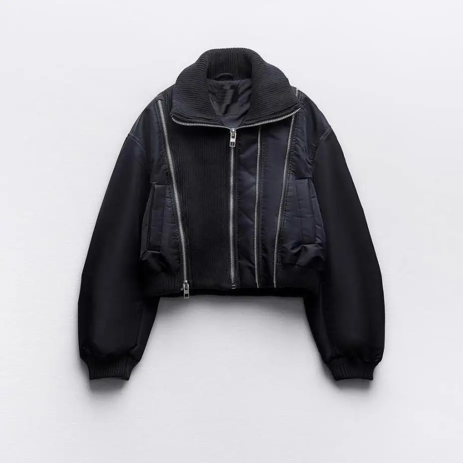 Рисунок 2 - Куртка-бомбер ETJ2023New с высоким