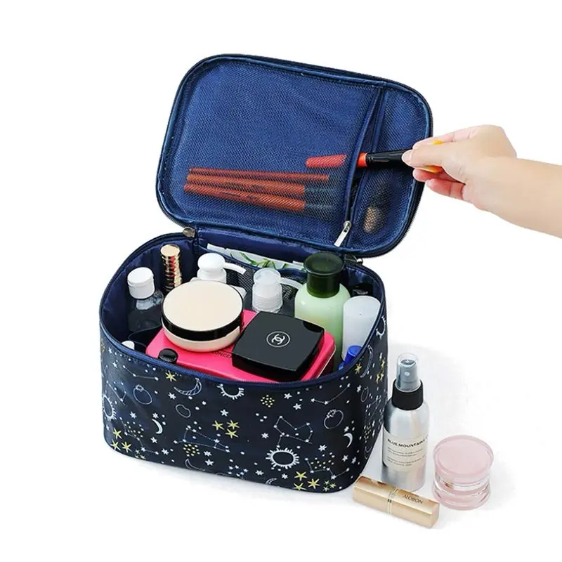Travel Makeup Bag Large Cosmetic Bag Make up Case Organizer for Women and Girls