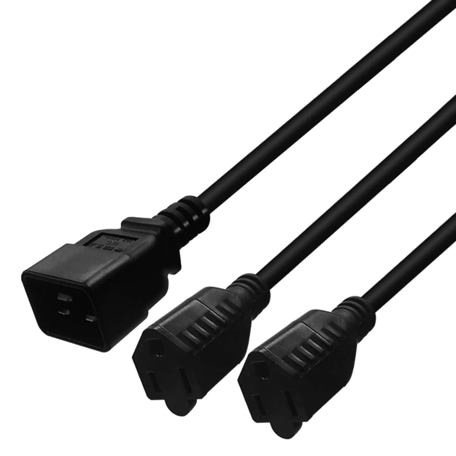 

Кабель-удлинитель IEC320 C20 штекер-гнездо 2x5-15R стабильная передача штекер-гнездо адаптер питания шнур хорошая проводимость