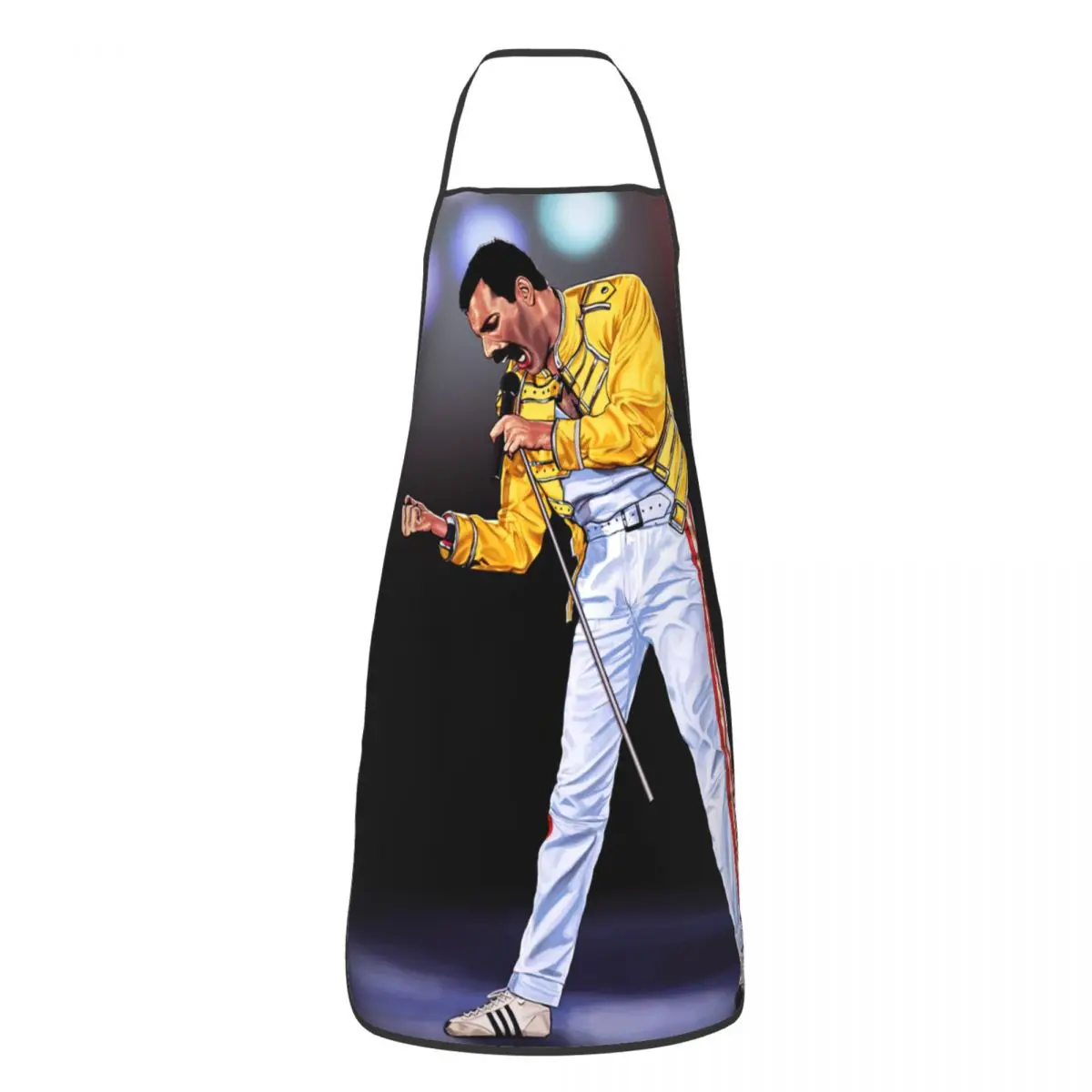 

Фартук Freddie Mercury для мужчин и женщин, кухонный унисекс шеф-повар в британском стиле, музыкальный, для приготовления выпечки и садоводства