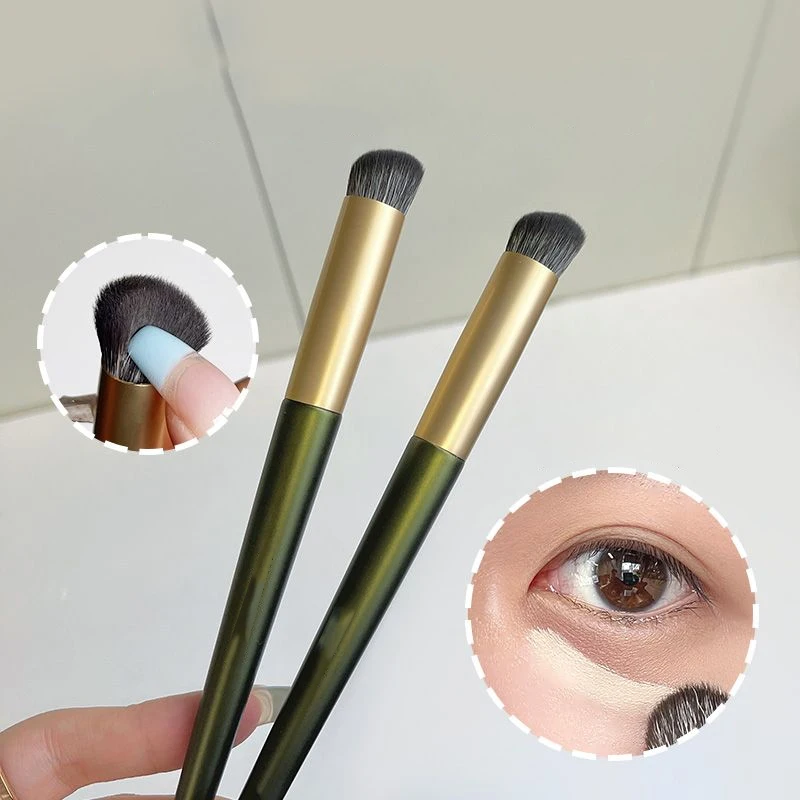 

2/1Pc Concealer Brush Round Head Concealer Makeup Brush Finger Pulp Seamless Thumb Concealer Make Up Brush Beauty Cosmetic Tools