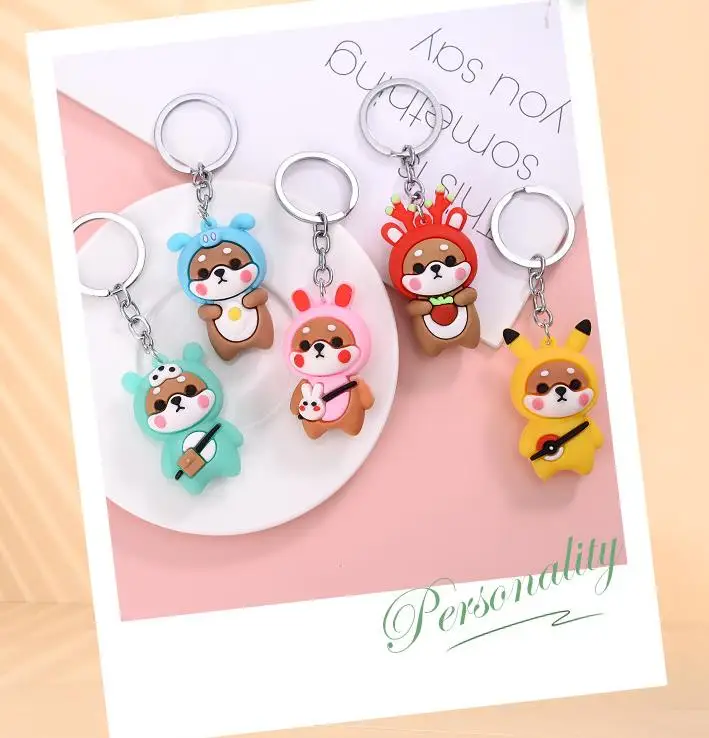 Специальное предложение новинка женский брелок с крестом в виде платья Шиба-ину