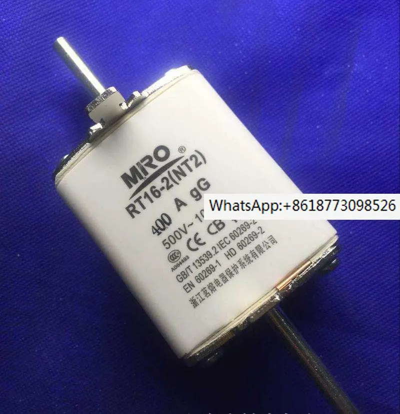 

Mingrong fuse body square tube knife type ceramic RO33 R033 NT2 RT16-2 500V 80-400A
