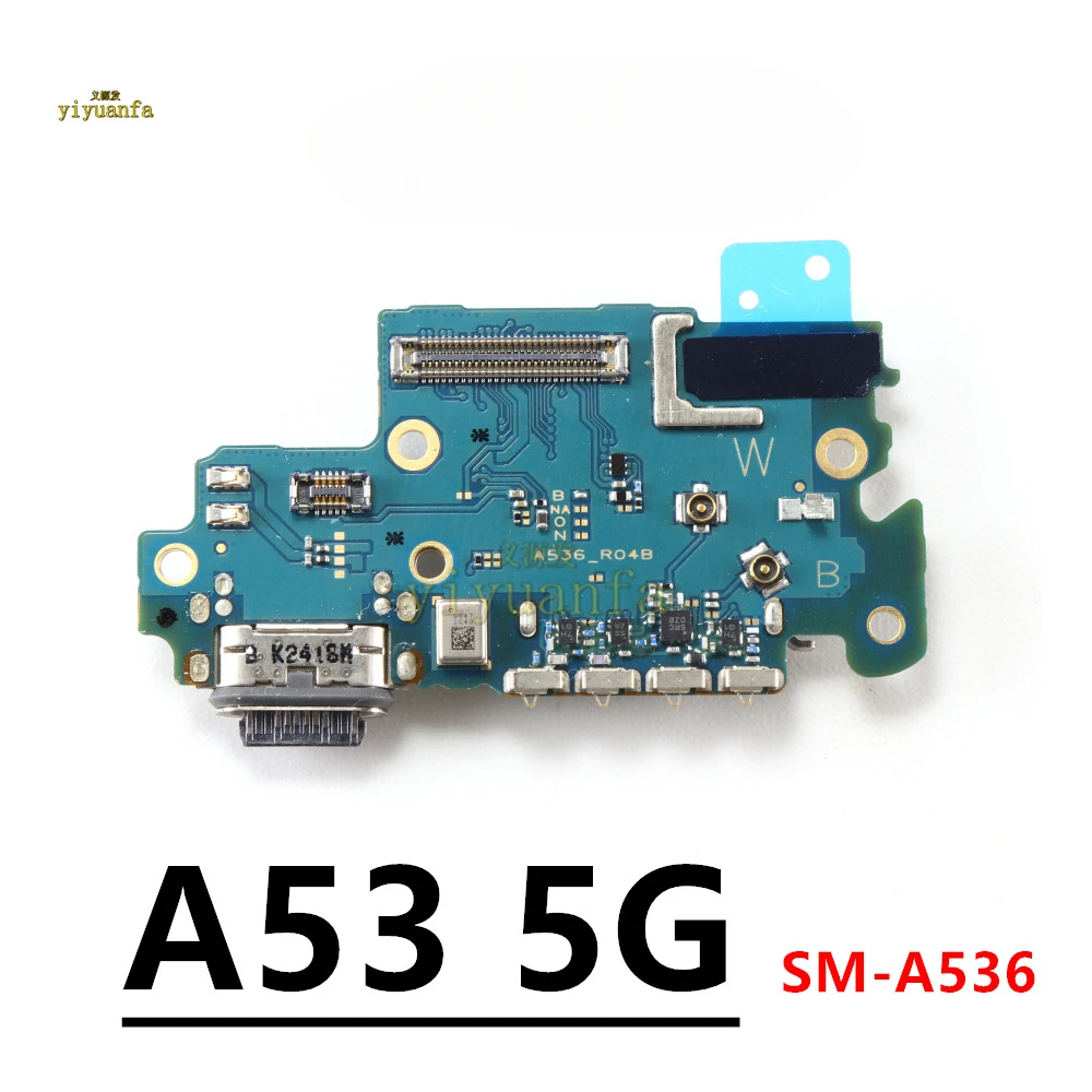 Для Samsung Galaxy A53 5G A536 SM-A536B USB-порт для зарядки док-станция разъем материнская плата