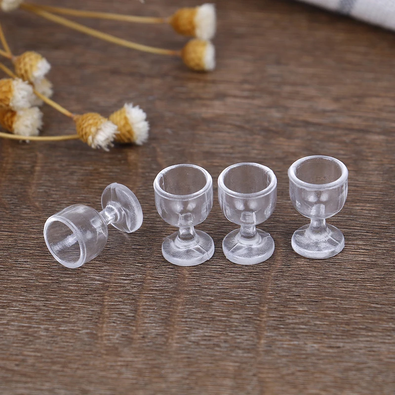 4 шт. 1:12 кукольный домик миниатюрный бокал чашка дом кухня для вина чашки декор